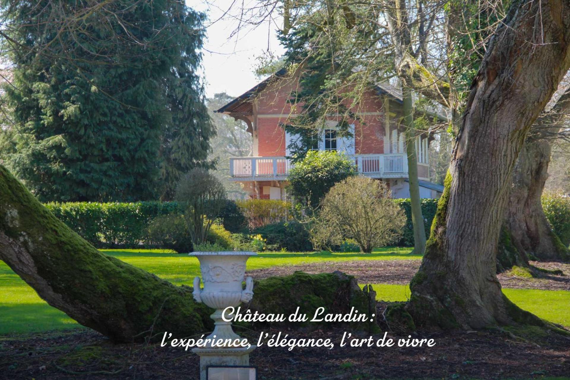 Chateau Du Landin - Bains Nordiques Le Landin Экстерьер фото